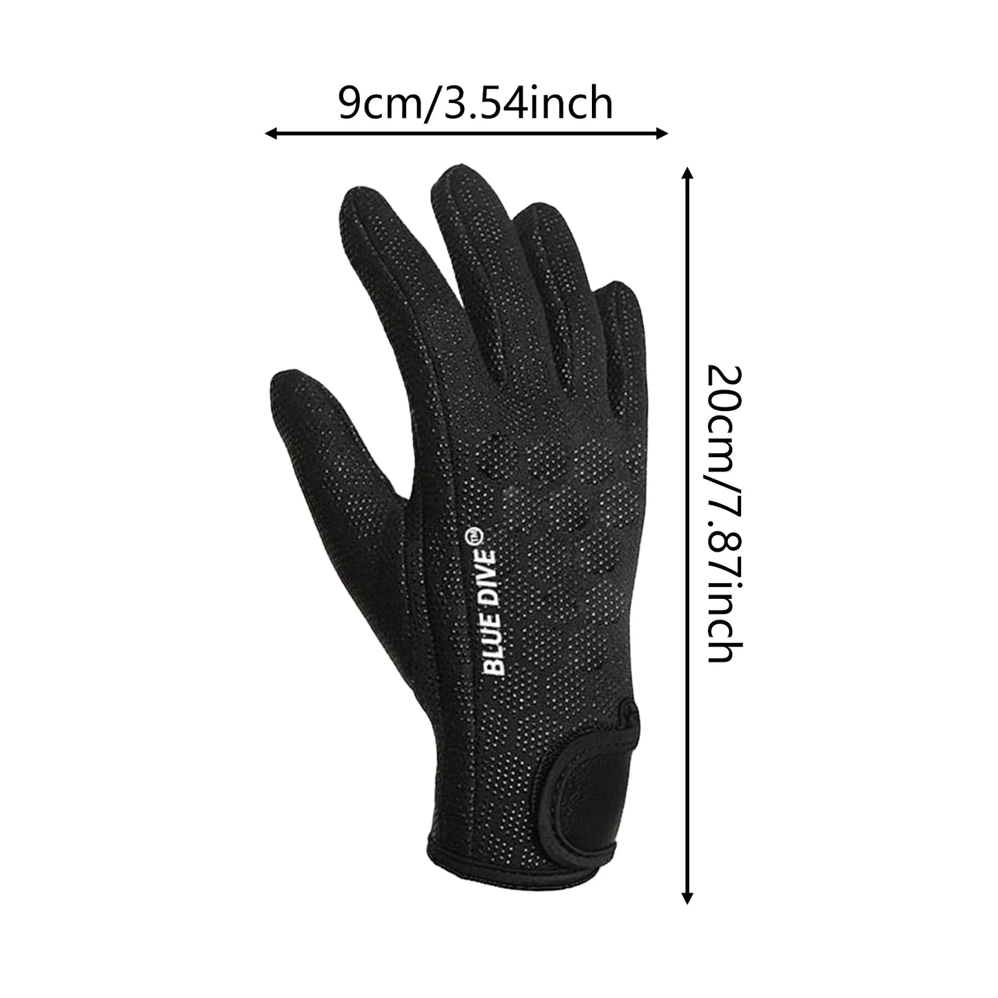 1.5mm Neoprene Snorkeling & SUP Gloves — Lightweight Non-Slip for Warm Water Sports