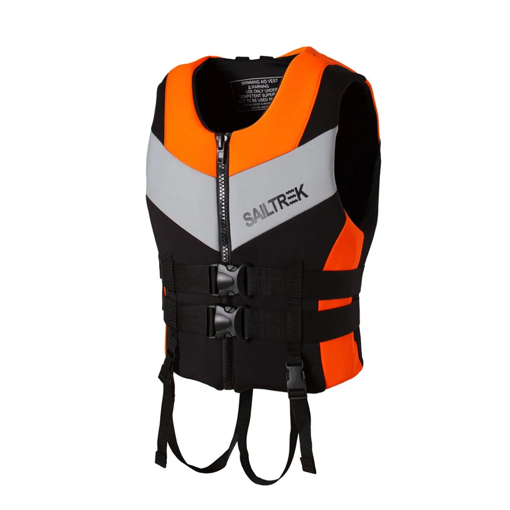CE Approved Super Buoyancy Life Jacket — Neoprene Safety Vest for Kayak, SUP & Water Sports