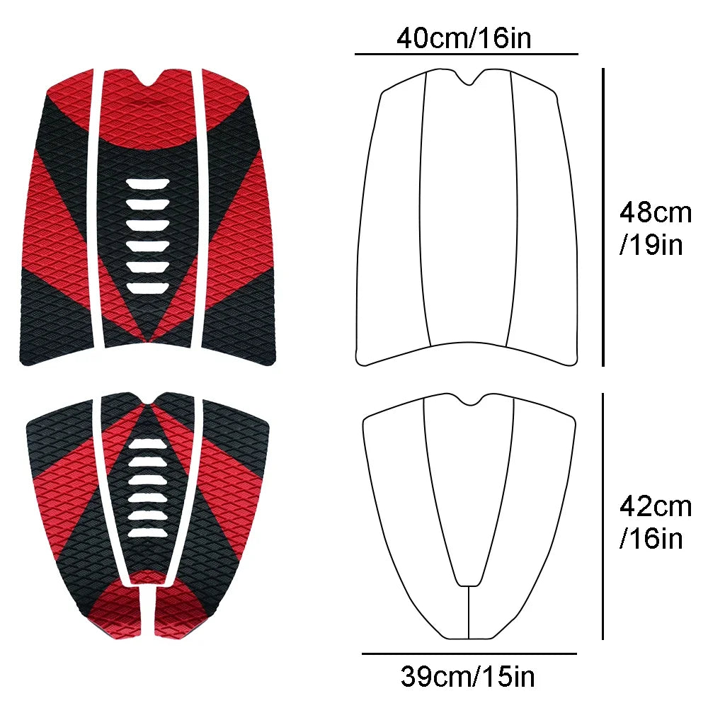 EVA Anti-Slip Deck Pad — Traction Grip Mat for SUP, Surfboard & Kayak