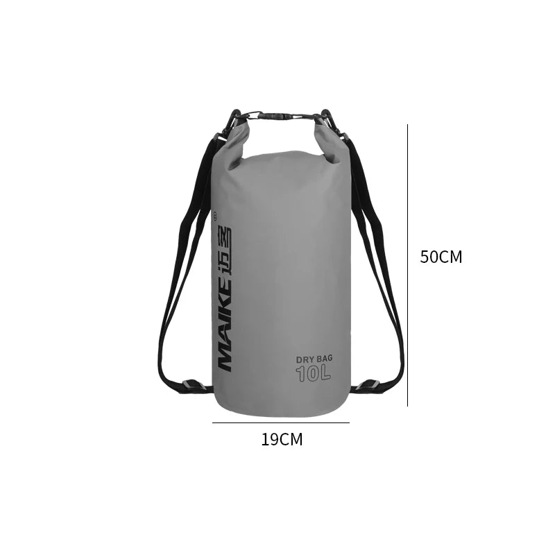 Waterproof Dry Bag —  10L / 15L for SUP, Kayak, Rafting & Beach