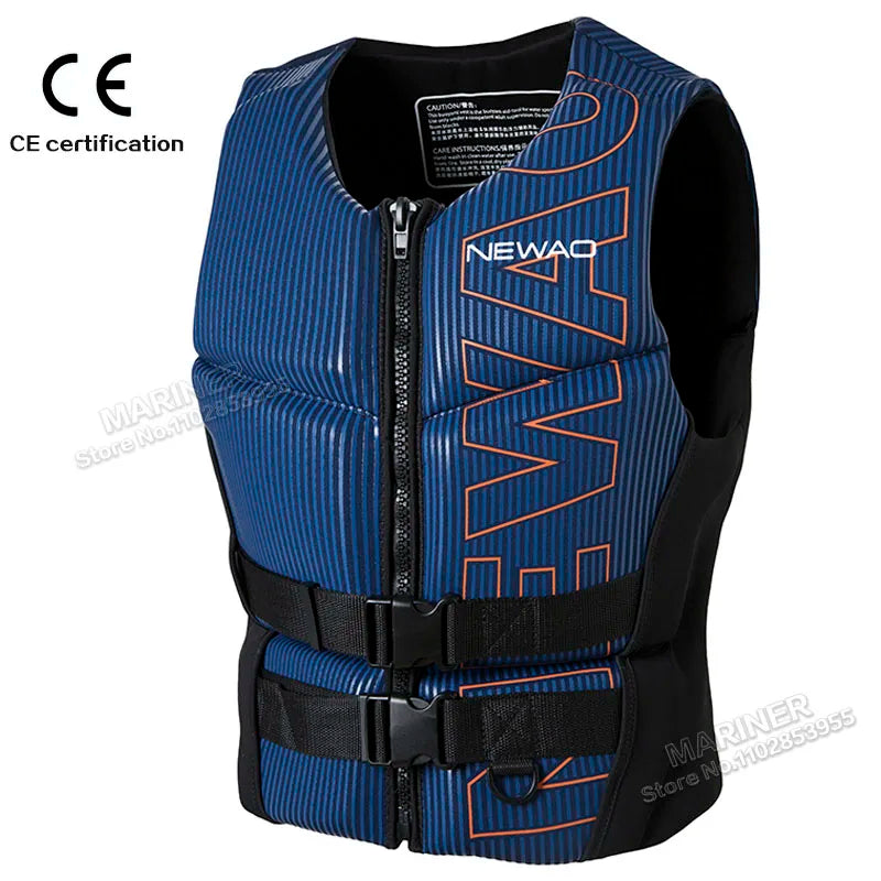 CE Approved Impact Vest & Life Jacket — Neoprene for Wakeboarding, SUP, Kayak & Surfing