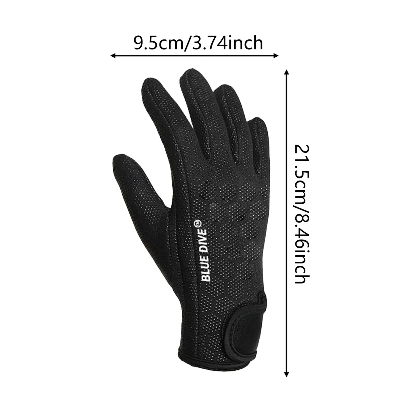 1.5mm Neoprene Snorkeling & SUP Gloves — Lightweight Non-Slip for Warm Water Sports