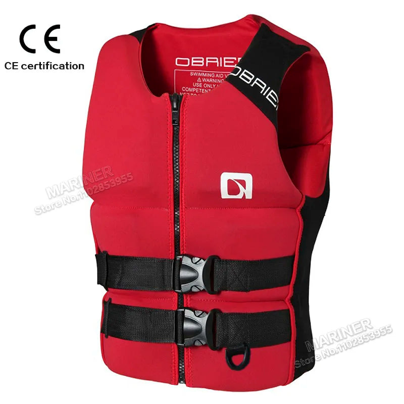 CE Approved Impact Vest & Life Jacket — Neoprene for Wakeboarding, SUP, Kayak & Surfing