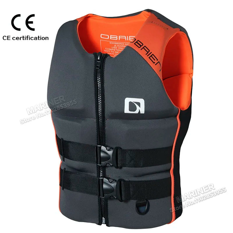 CE Approved Impact Vest & Life Jacket — Neoprene for Wakeboarding, SUP, Kayak & Surfing