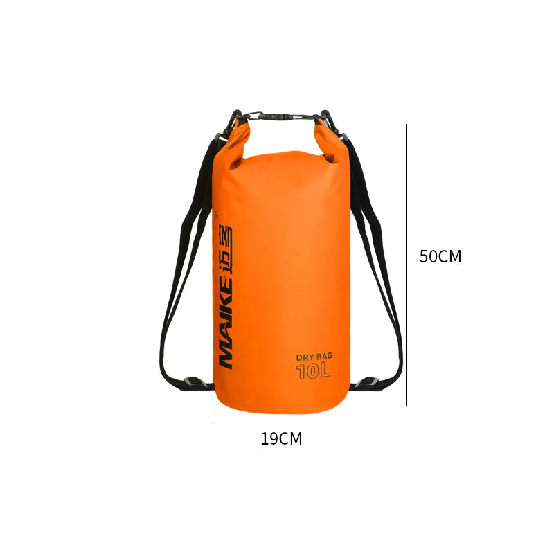 Waterproof Dry Bag —  10L / 15L for SUP, Kayak, Rafting & Beach
