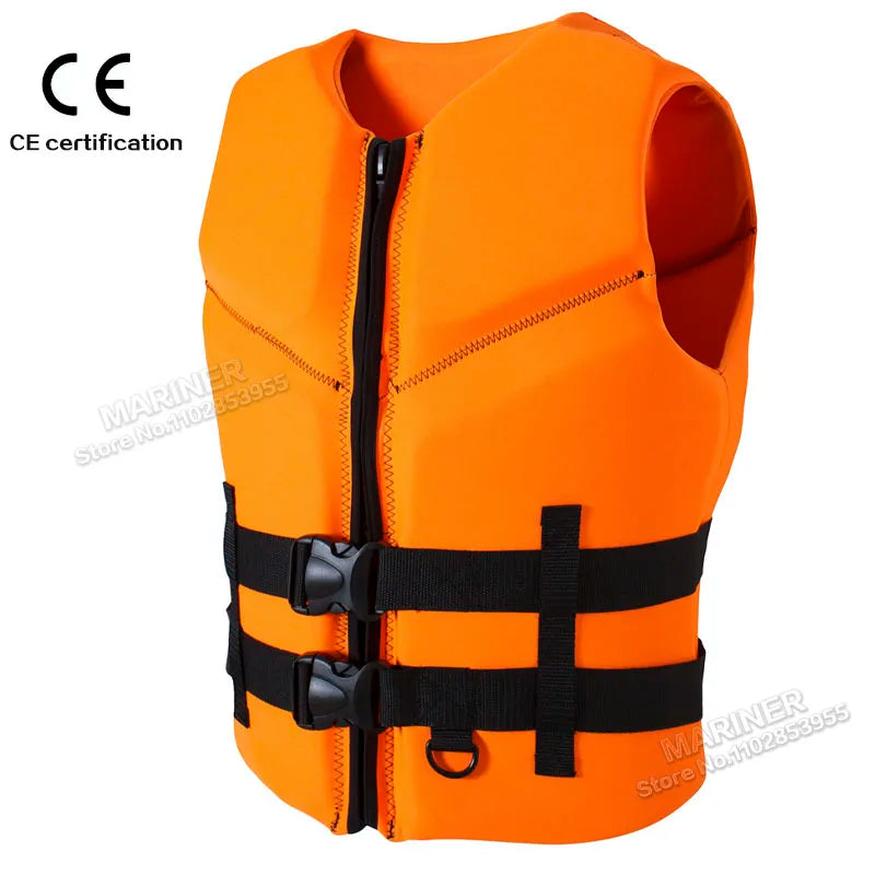 CE Approved Impact Vest & Life Jacket — Neoprene for Wakeboarding, SUP, Kayak & Surfing