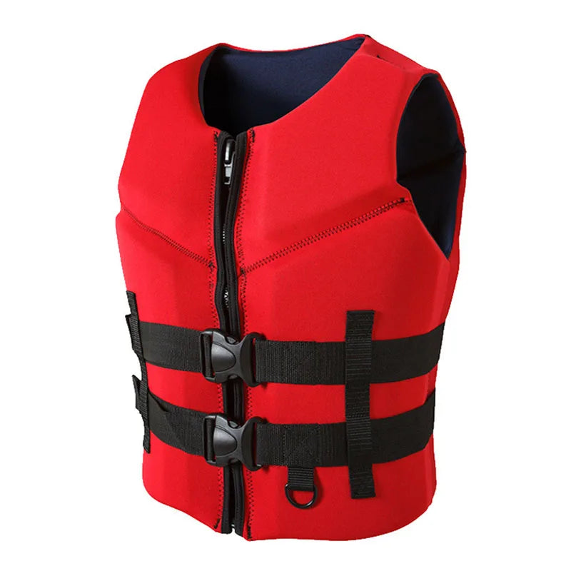 CE Approved Super Buoyancy Life Jacket — Neoprene Safety Vest for Kayak, SUP & Water Sports