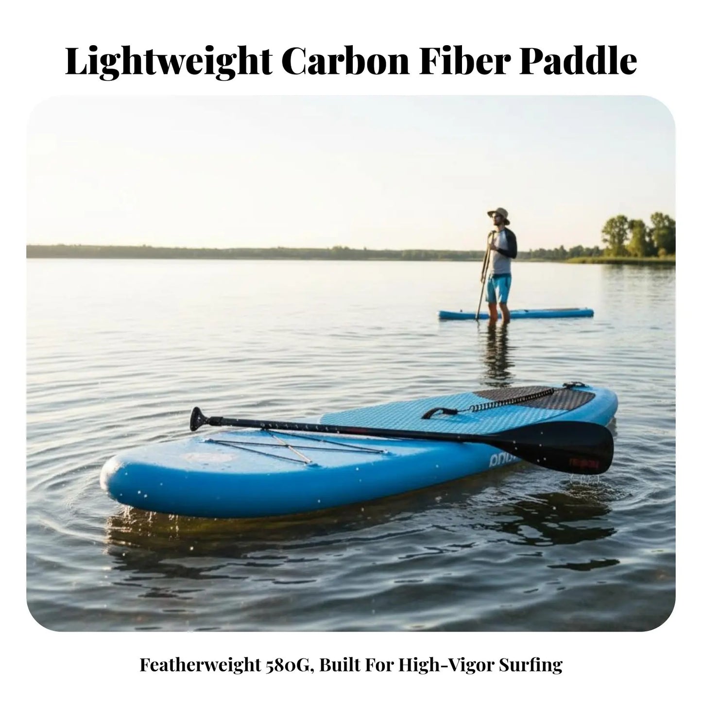 Adjustable SUP Paddle 160-210cm — Lightweight Aluminum for Paddle Boards & Kayaks