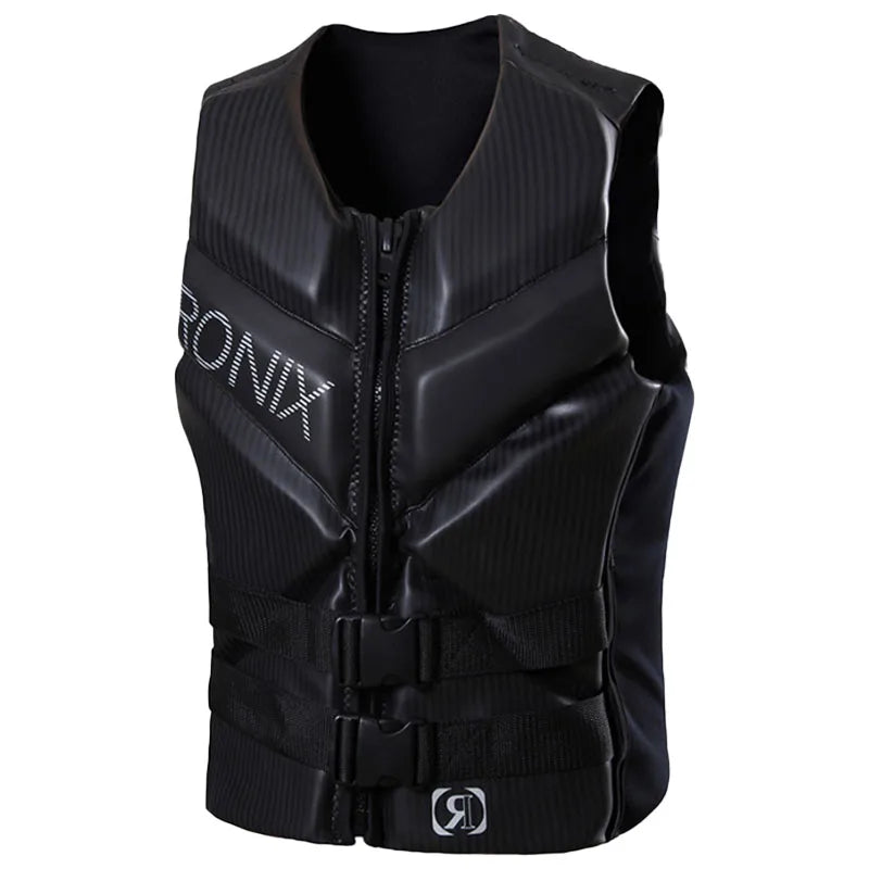 CE Approved Super Buoyancy Life Jacket — Neoprene Safety Vest for Kayak, SUP & Water Sports