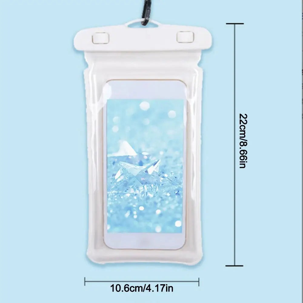 IPX8 Waterproof Phone Pouch — Universal Dry Case for SUP, Kayak, Swimming & Beach