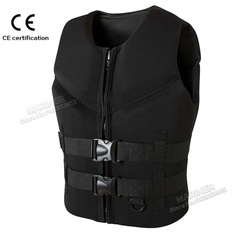 CE Approved Impact Vest & Life Jacket — Neoprene for Wakeboarding, SUP, Kayak & Surfing