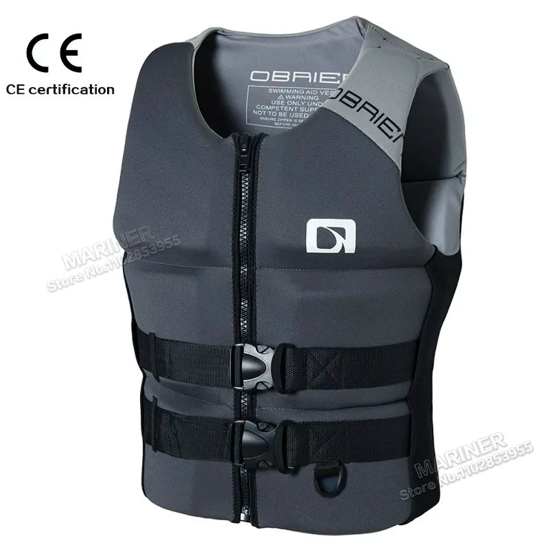 CE Approved Impact Vest & Life Jacket — Neoprene for Wakeboarding, SUP, Kayak & Surfing