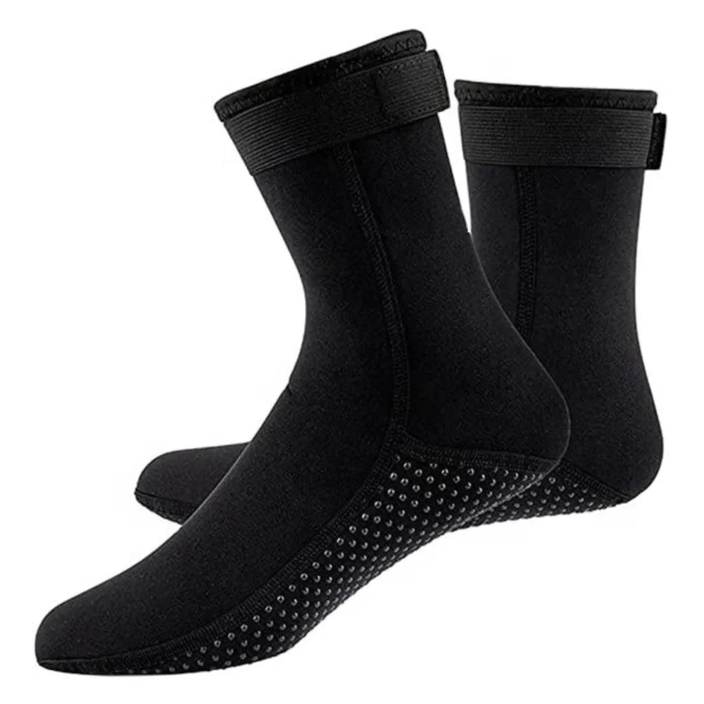 5mm Neoprene Diving Socks & Water Shoes — Non-Slip Thermal Boots for Surfing, SUP & Diving
