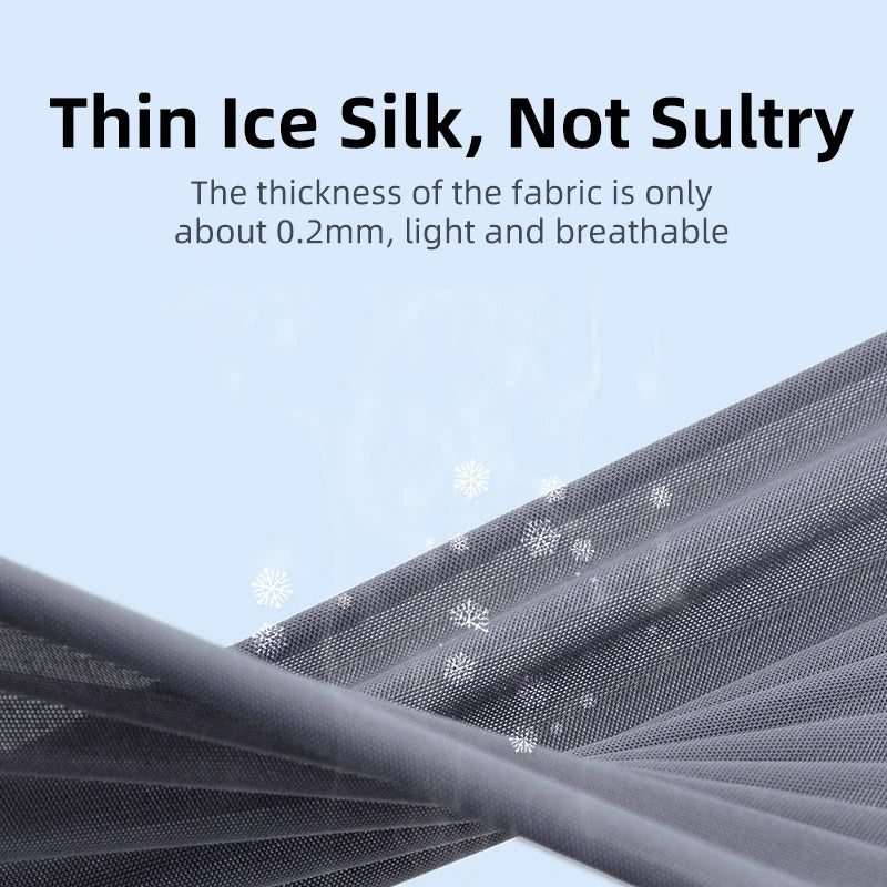 ROCKBROS UV400 Ice Silk Arm Sleeves — Sun Protection for SUP, Cycling & Outdoor Sports