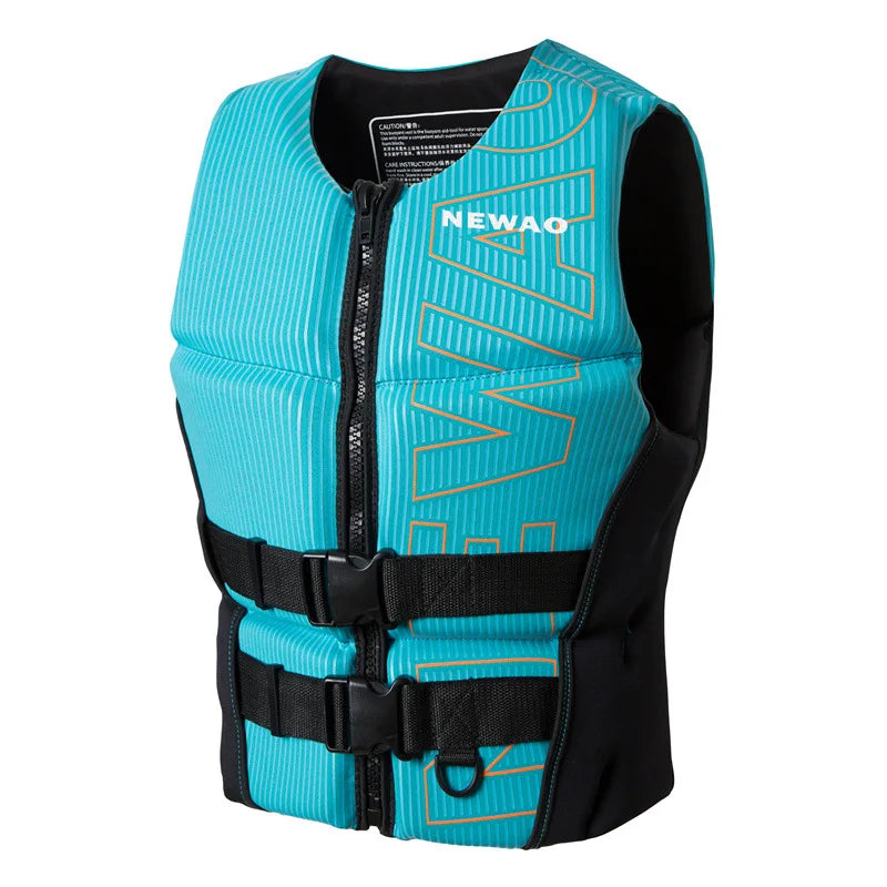 CE Approved Super Buoyancy Life Jacket — Neoprene Safety Vest for Kayak, SUP & Water Sports