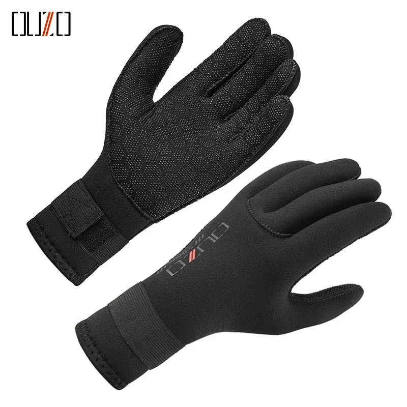 3mm Neoprene Water Sports Gloves — Anti-Slip for Surfing, Kayaking & Diving