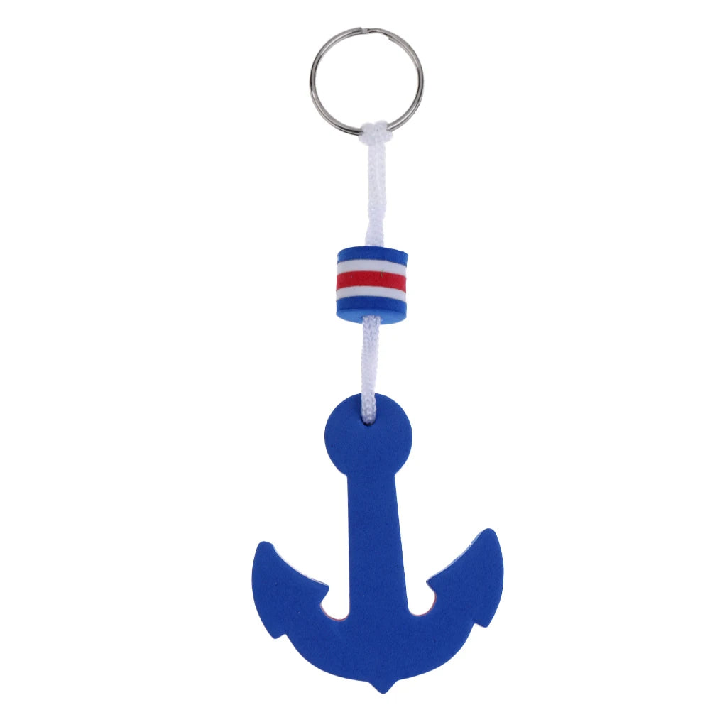 Anchor Floating Keychain — Boat Key Ring for Kayak, SUP, Sailing & Fishing
